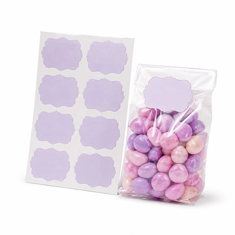 菓子用封かんラベル